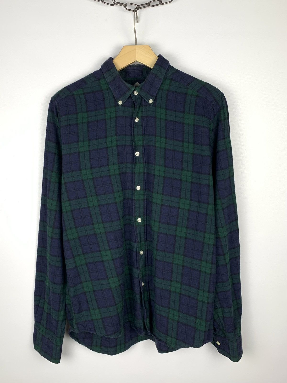Barbour Barbour Beacon Shirt Buttons Ups Men’s Size M Plaid Size US M / EU 48-50 / 2 - 1 Thumbnail