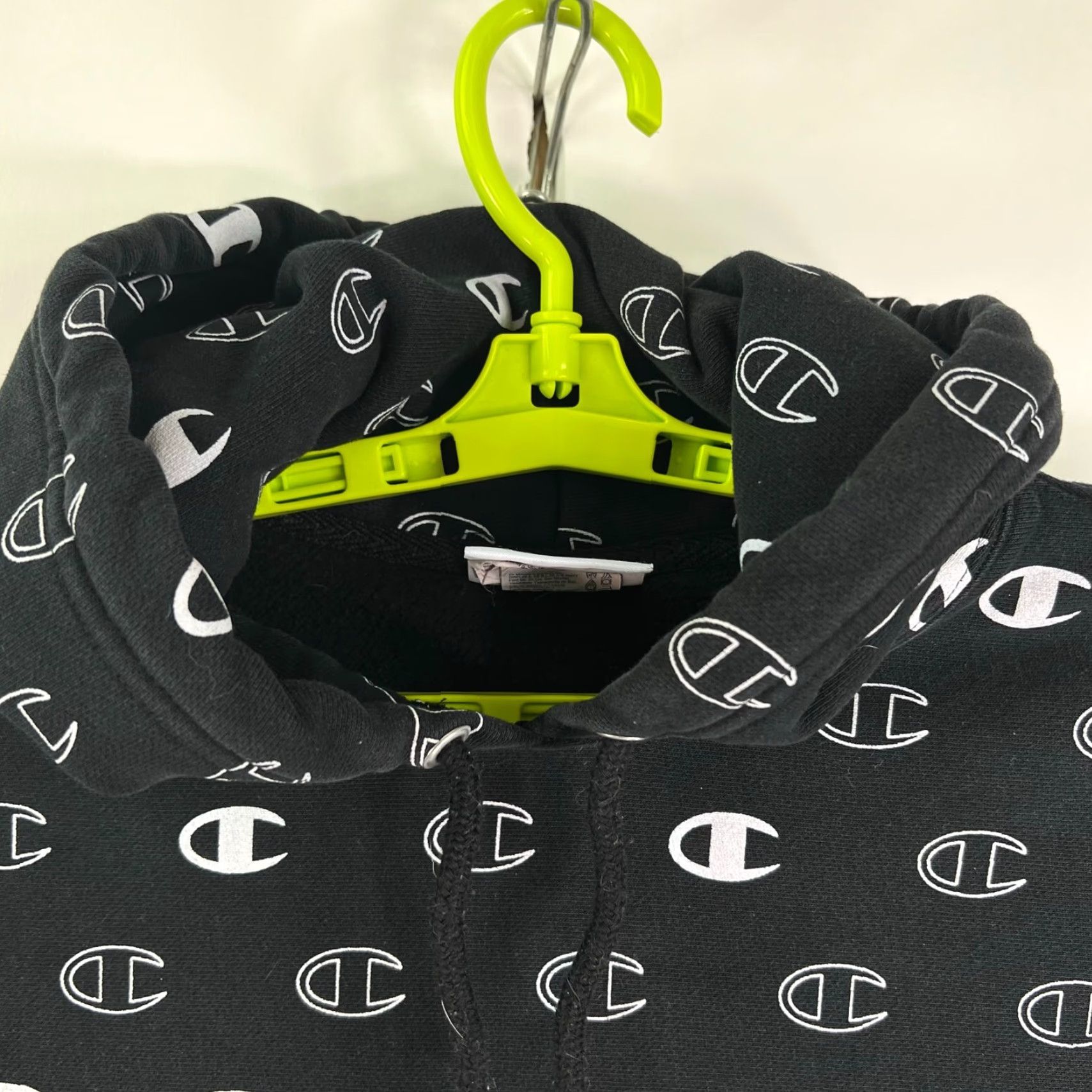 Champion Champion Hoodie Mens M Black White Fleece Pullover Reverse Weave Size US M / EU 48-50 / 2 - 3 Thumbnail