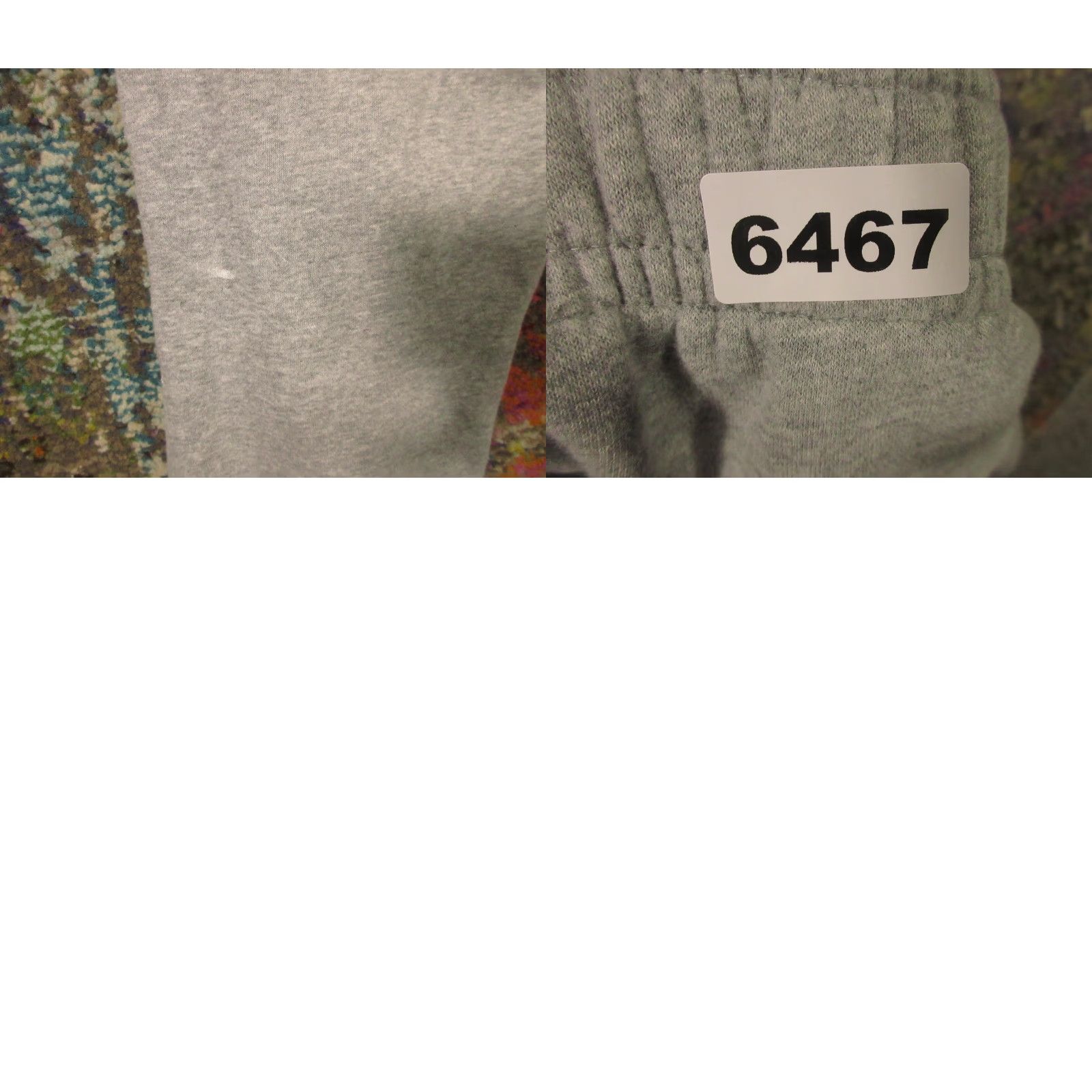 Nike Nike Sweatpants Mens L Gray Fleece Joggers Embroidered Swoosh Bleach Spots 90s Sports Casual Activewear Size US 33 - 9 Thumbnail