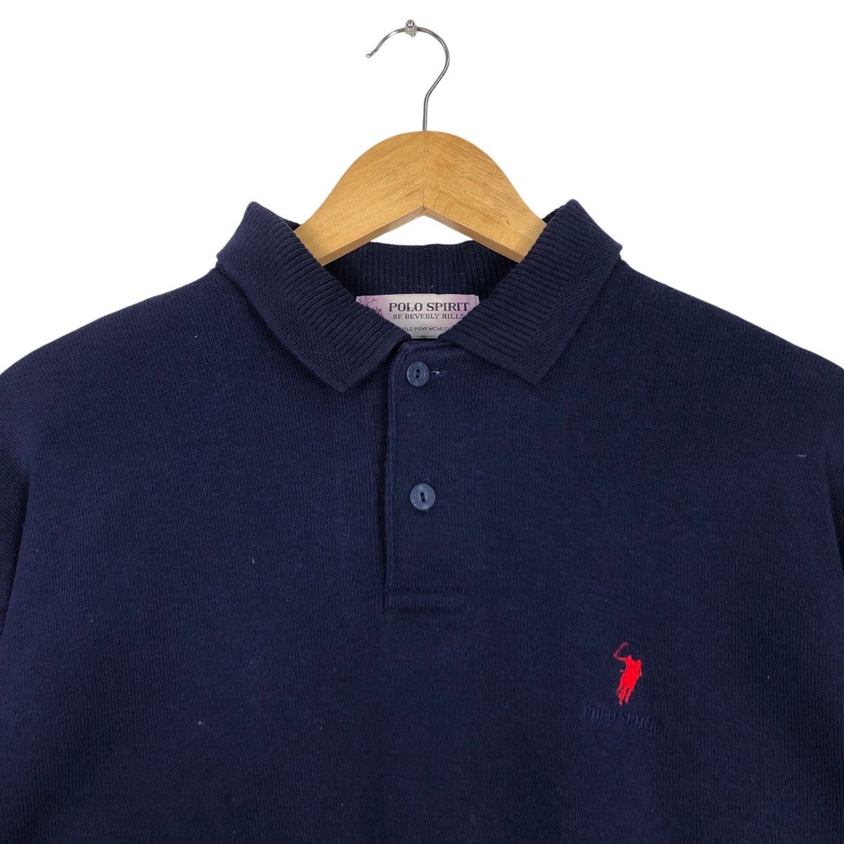 Vintage Vintage Polo Spirit Sweatshirt Jumper Rare 90s Small Size US S / EU 44-46 / 1 - 7 Thumbnail