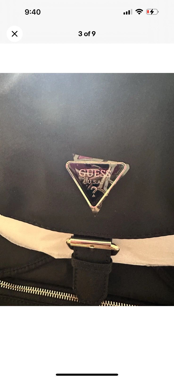 Guess GUESS Jaxi Nylon Large Backpack 12"W x 15"H x 5"D No tags. Size ONE SIZE - 6 Thumbnail