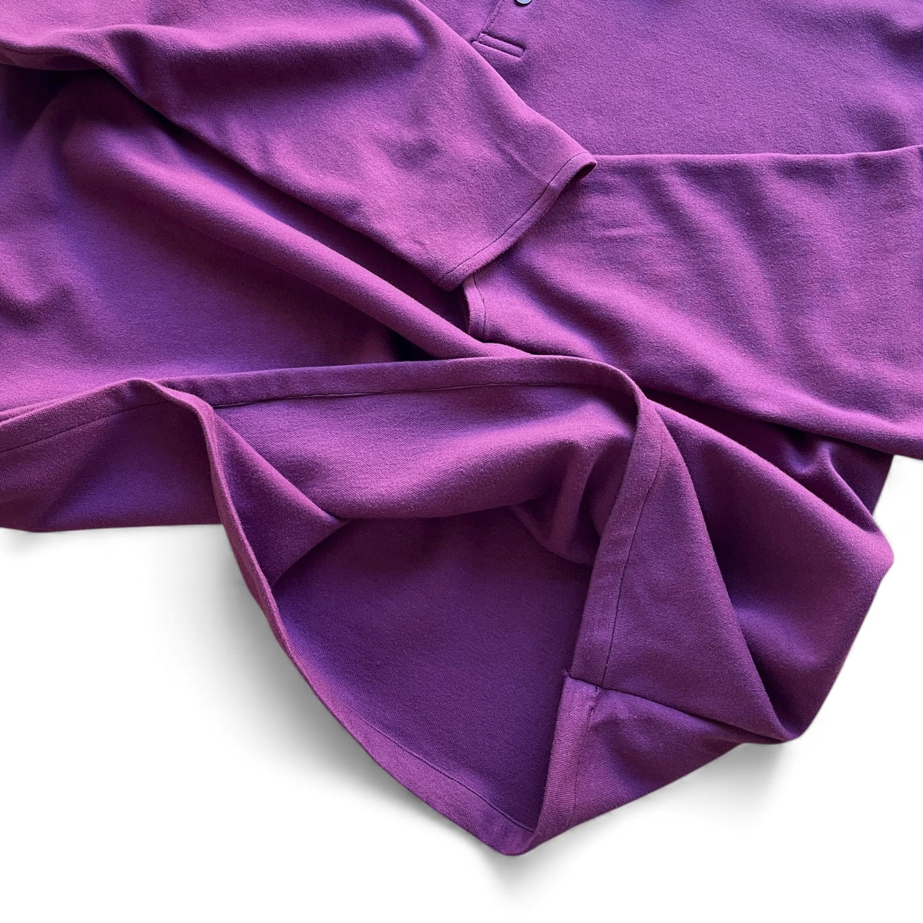 Japanese Brand Premium oversized cotton polo collar longsleeve t-shirt Size US L / EU 52-54 / 3 - 8 Thumbnail