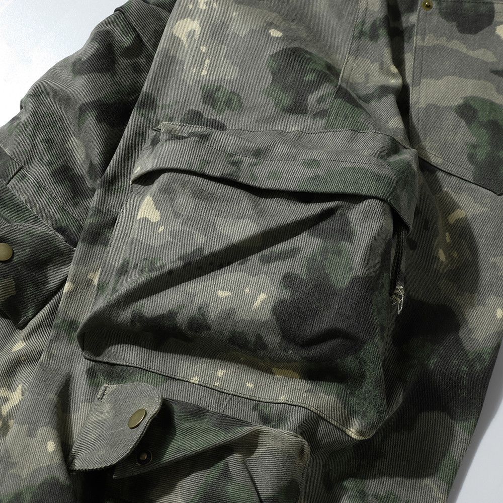 Designer × Japanese Brand × Vintage Camouflage Baggy Cargo Jeans Size US 31 - 10 Thumbnail