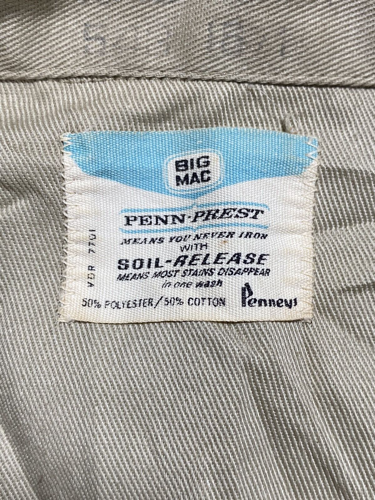 Vintage Vintage 70s Big mac penn prest work shirt Size US L / EU 52-54 / 3 - 6 Thumbnail