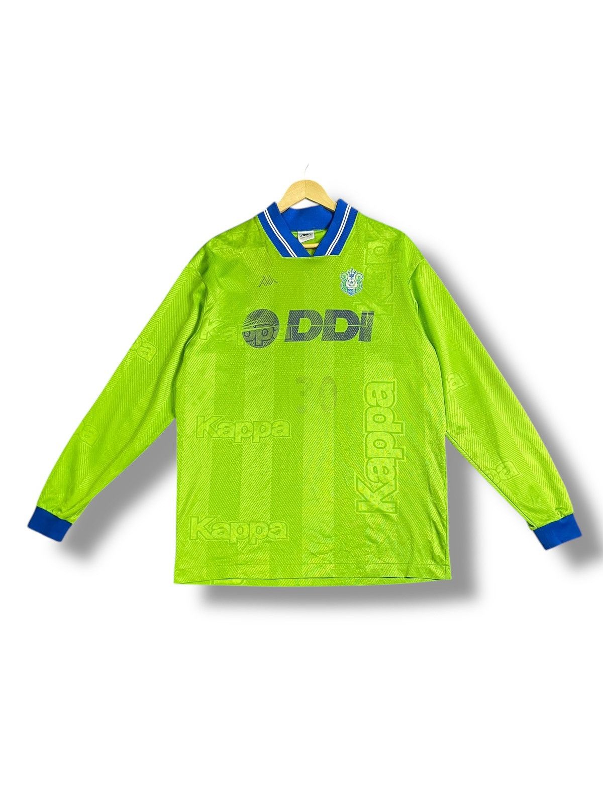 Japanese Brand × Kappa × Vintage Kappa x Shonan Bellmare Football Jersey (36) Size US M / EU 48-50 / 2 - 1 Thumbnail