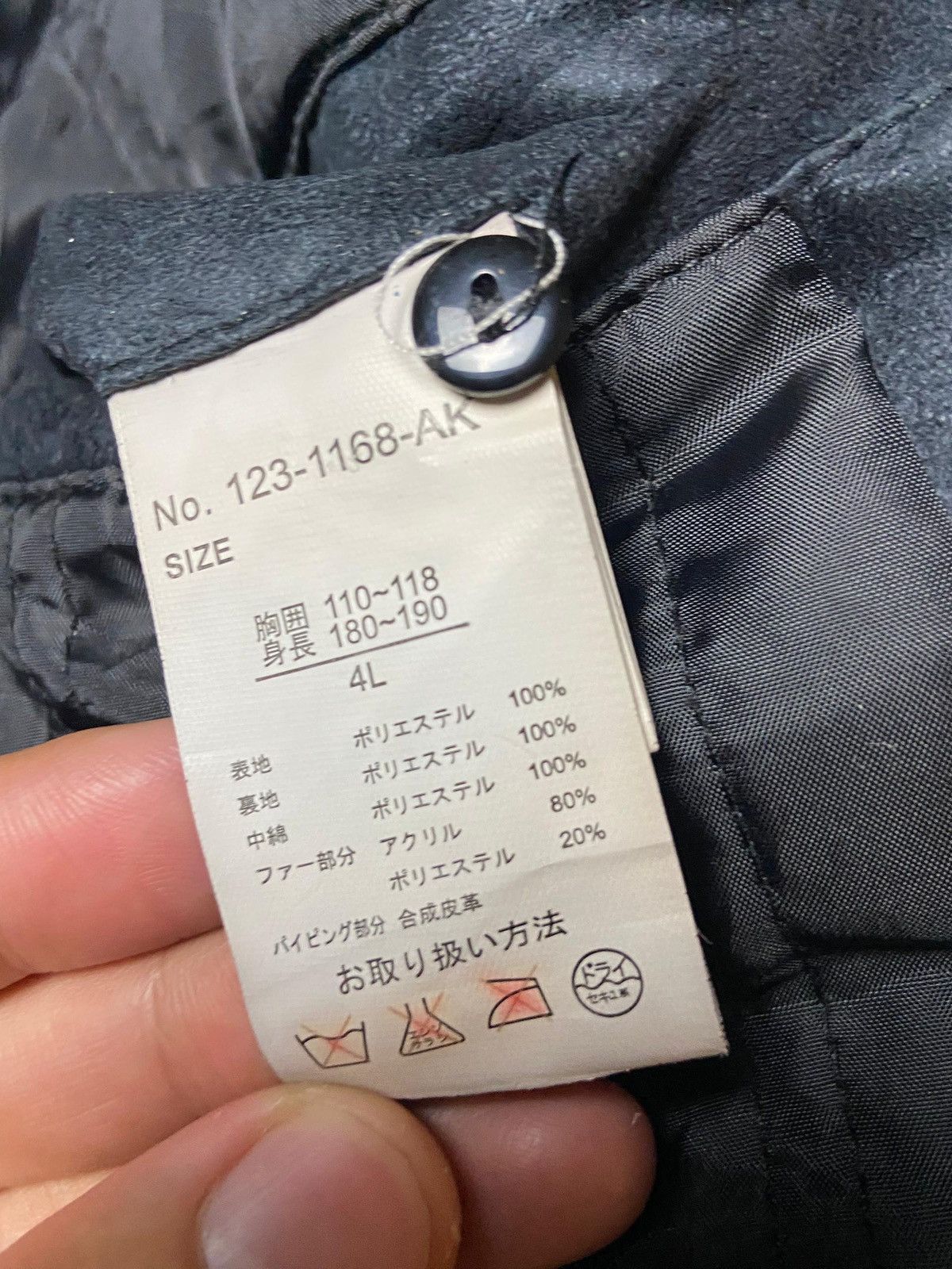 Vintage Diagonal Arrow Leather Suede Fur Collared Jacket (121) Size US L / EU 52-54 / 3 - 10 Thumbnail