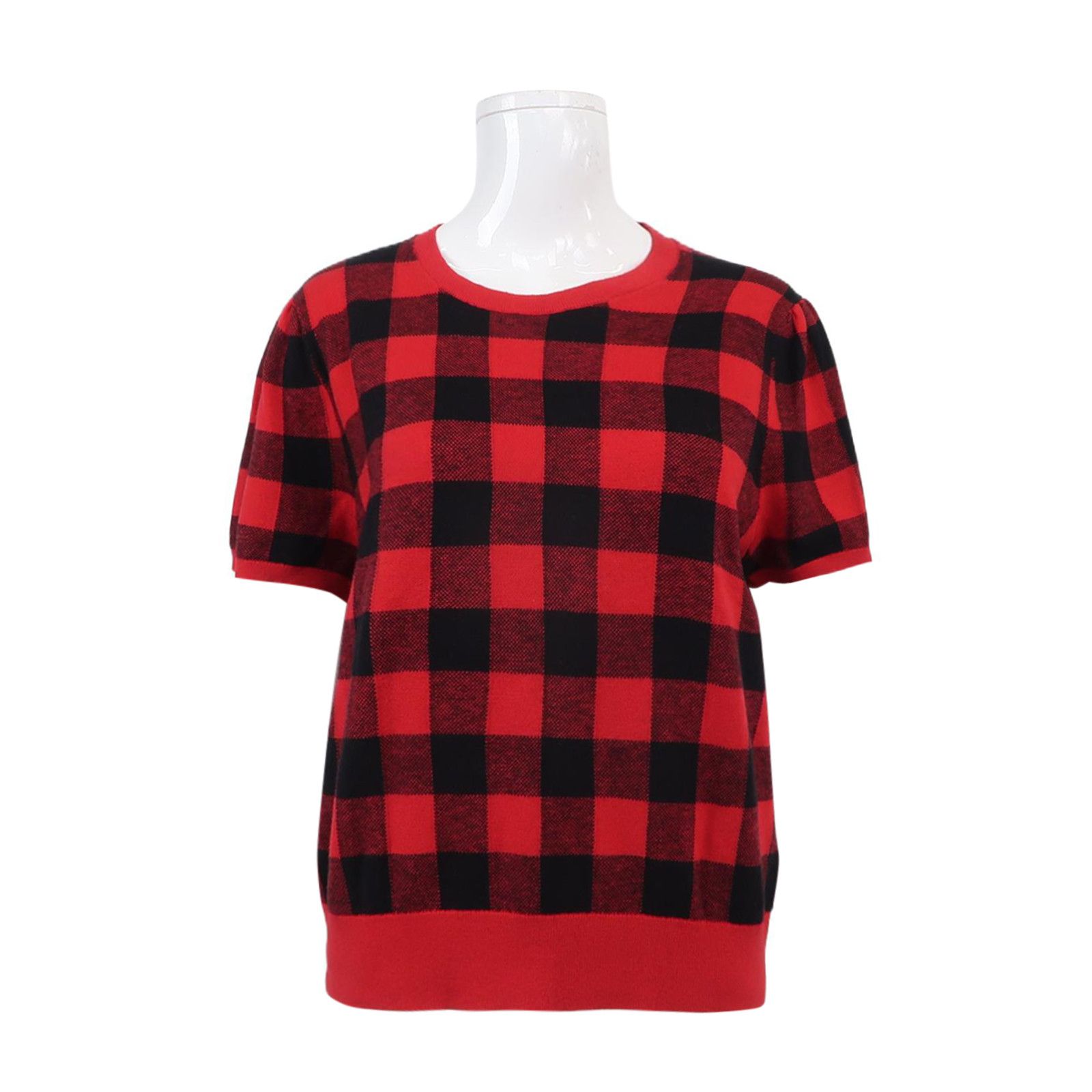 Polo Ralph Lauren Polo Ralph Lauren Red Black Plaid Sweater XXL Size US XXL / EU 58 / 5 - 1 Thumbnail