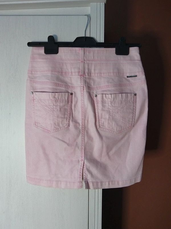Karl Lagerfeld × Vintage Karl Lagerfeld vintage pink skirt Size 28" / US 6 / IT 42 - 5 Thumbnail
