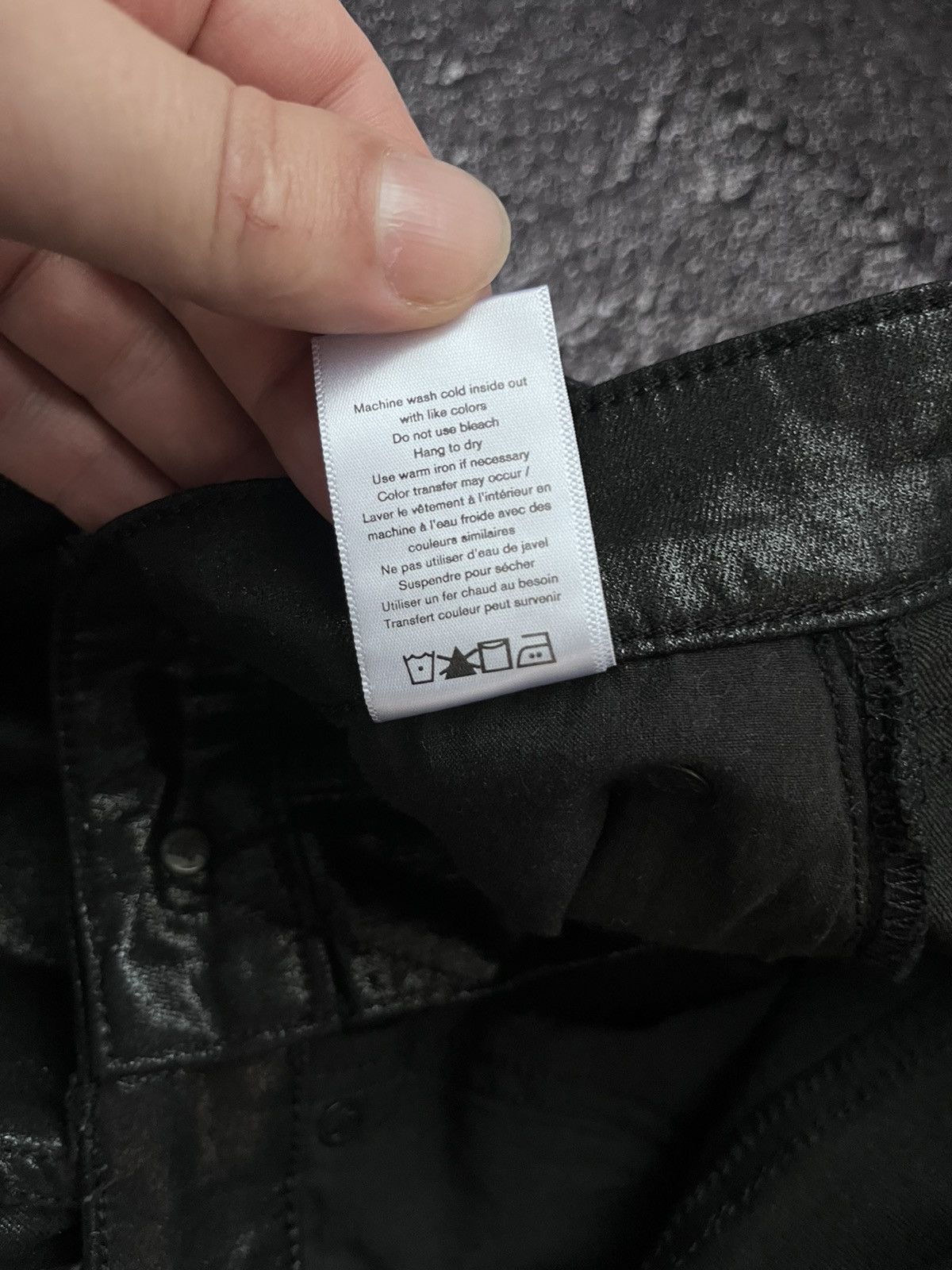 Rag & Bone Rag & Bone Jeans Pants Green Ankle Flared Coated Washed Size 26" / US 2 / IT 38 - 9 Thumbnail