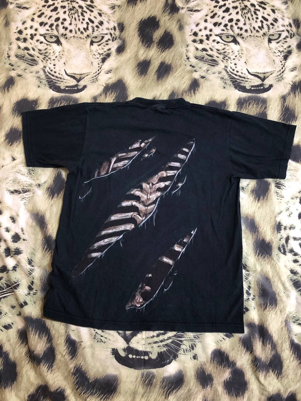 Other Spiral Metalhead 666 Mens T shirt Short Sleeve Black Skull Size US L / EU 52-54 / 3 - 4 Thumbnail