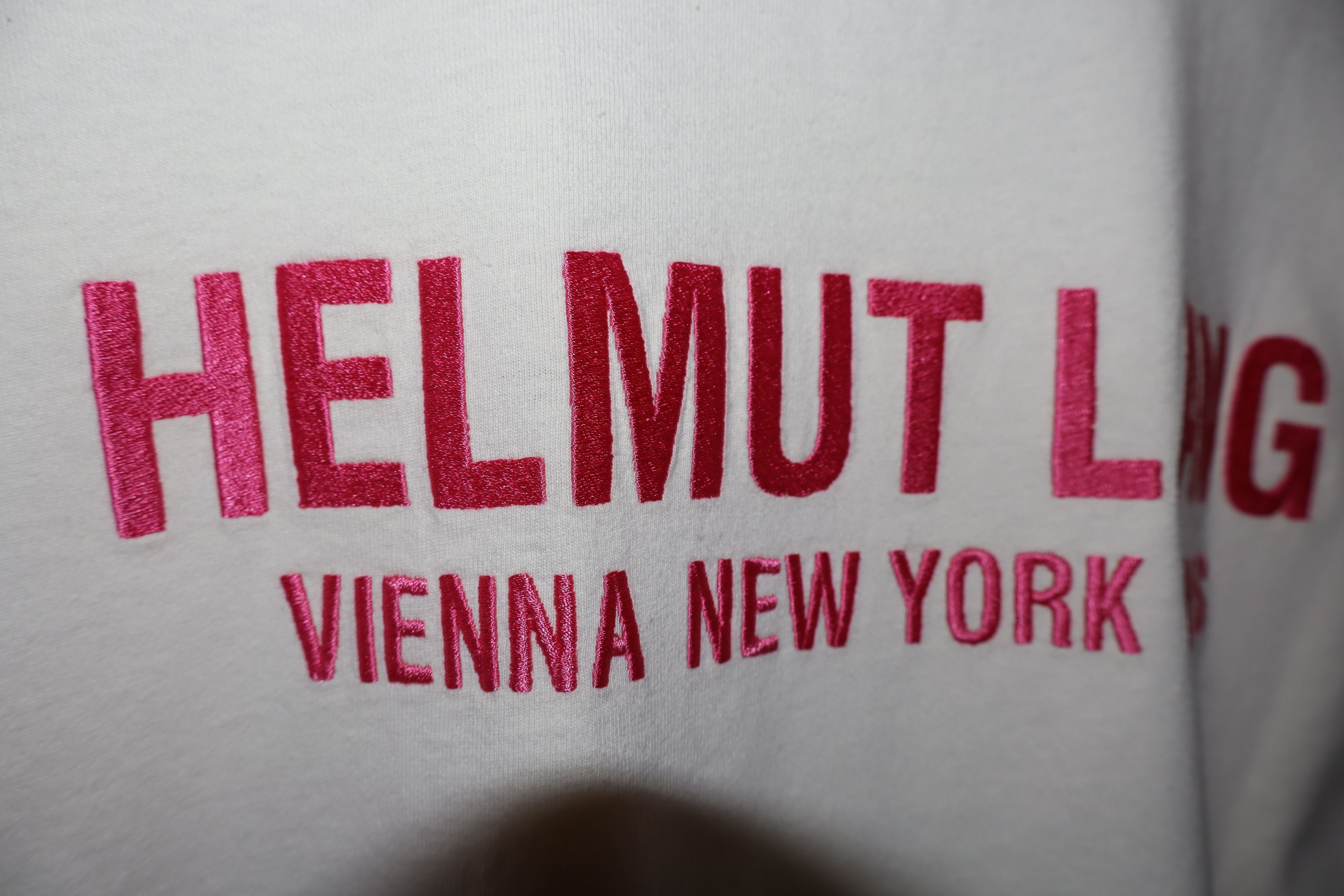 Helmut Lang Helmut lang logo t-shirt Size US S / EU 44-46 / 1 - 8 Thumbnail