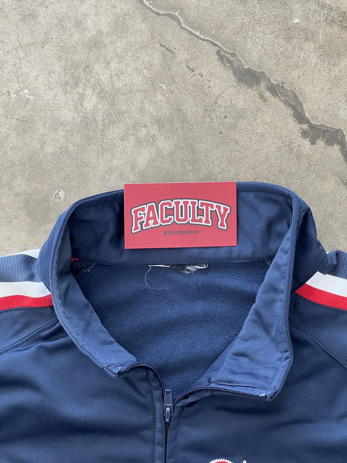 MLB × Vintage Vintage MLB Red Sox Stripe Sleeve Jacket XXL Size US XXL / EU 58 / 5 - 3 Thumbnail