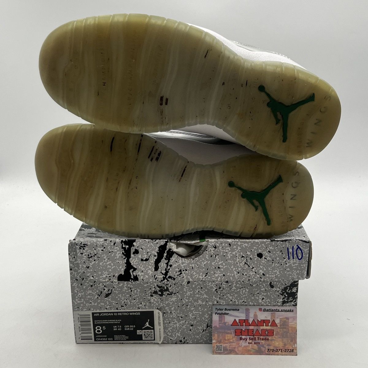 Jordan Brand Air Jordan 10 wings Size US 8.5 / EU 41-42 - 8 Thumbnail