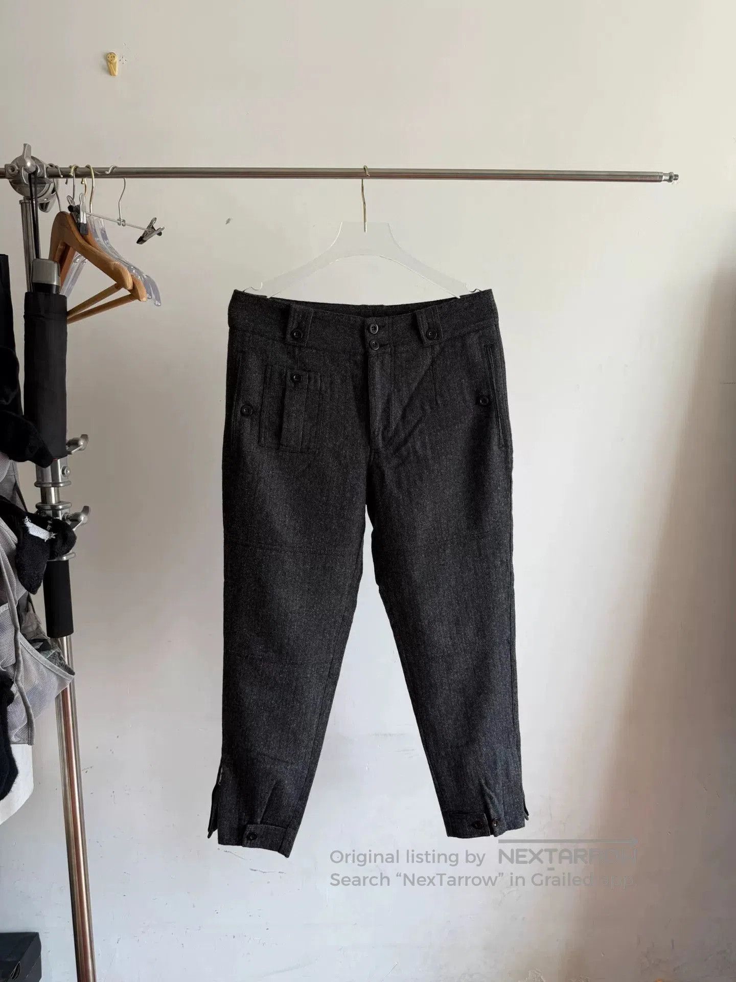 Dolce & Gabbana Dolce Gabbana Gray Equestrian Pants. Size US 30 / EU 46 - 1 Thumbnail