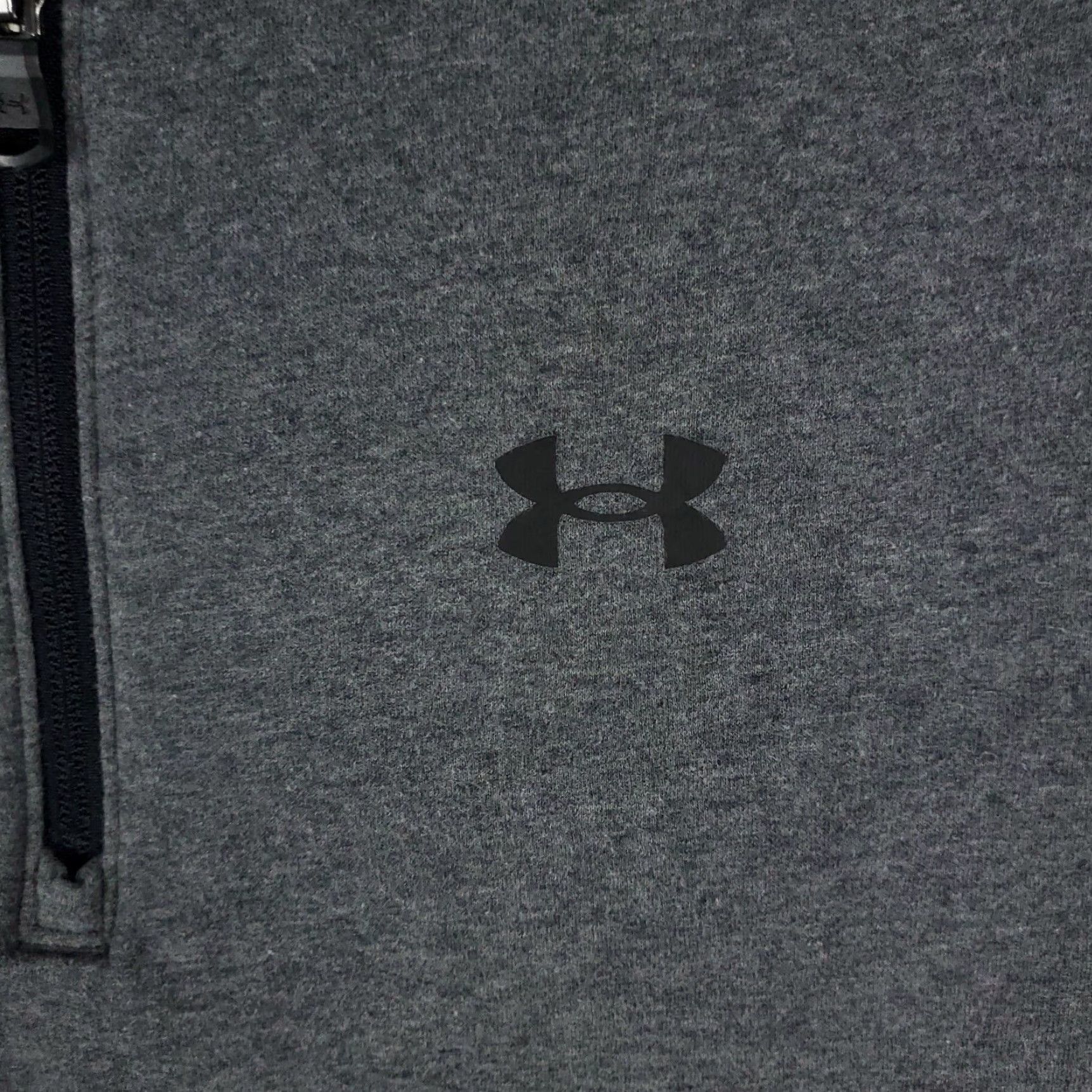Under Armour Under Armour Mens Small Gray Quarter Zip Sweater Pullover Size US S / EU 44-46 / 1 - 2 Thumbnail