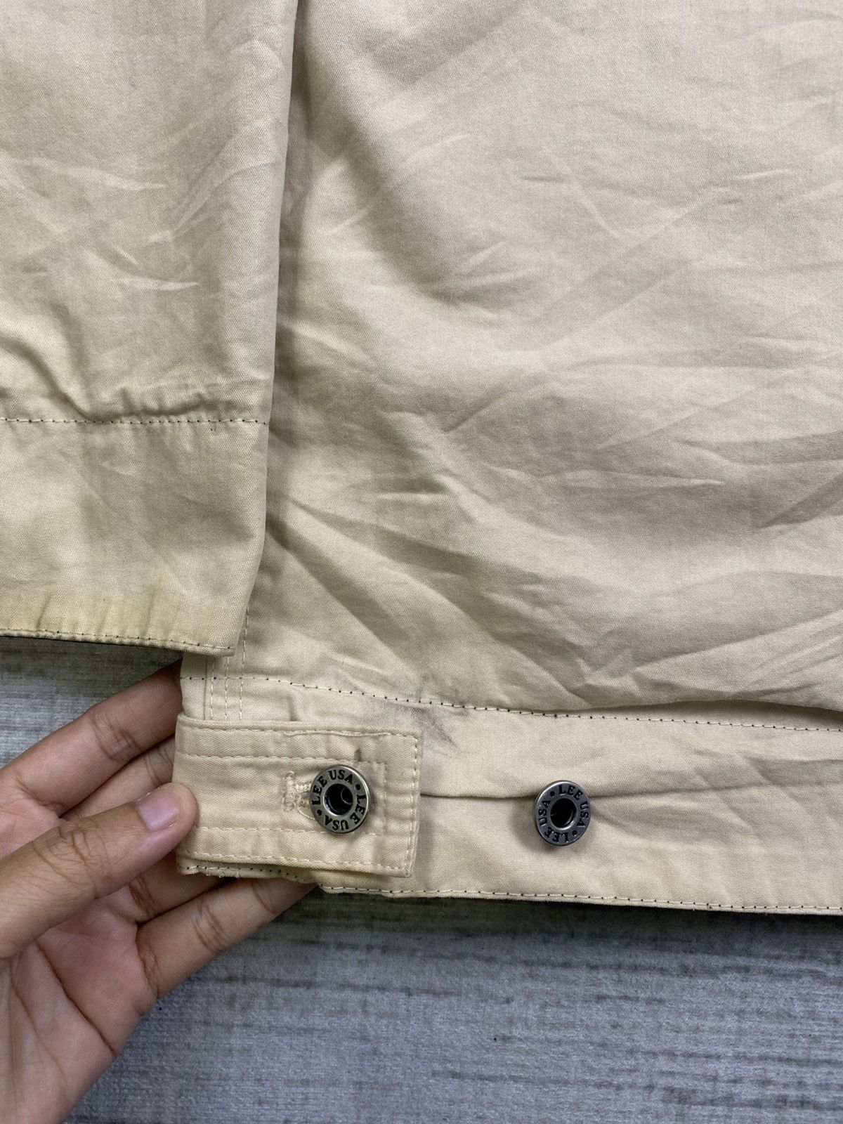 Japanese Brand × Lee × Vintage Vintage 90s LEE DENIM USA Reversible Jacket Size US XL / EU 56 / 4 - 16 Thumbnail
