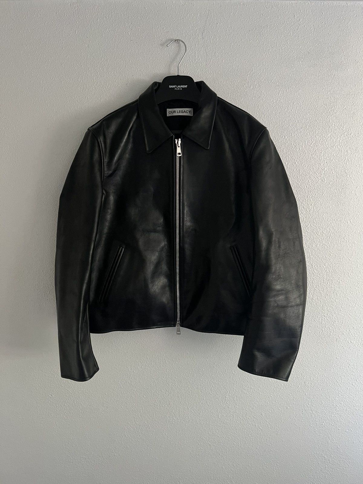 Our Legacy × Stussy Stussy x Our Legacy Work Shop Blouson Leather