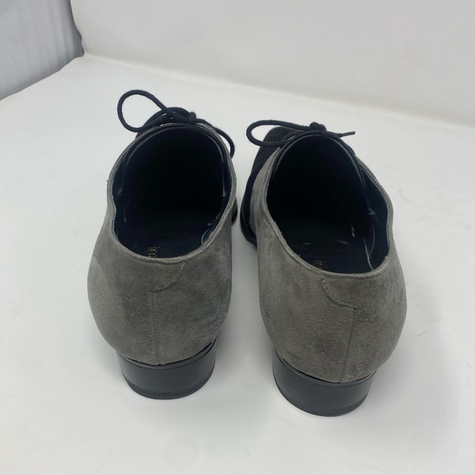 Gravati GRAVATI Arthur Beren Women's 9.5M Grey/Black Suede Oxford Size US 9.5 / IT 39.5 - 3 Thumbnail