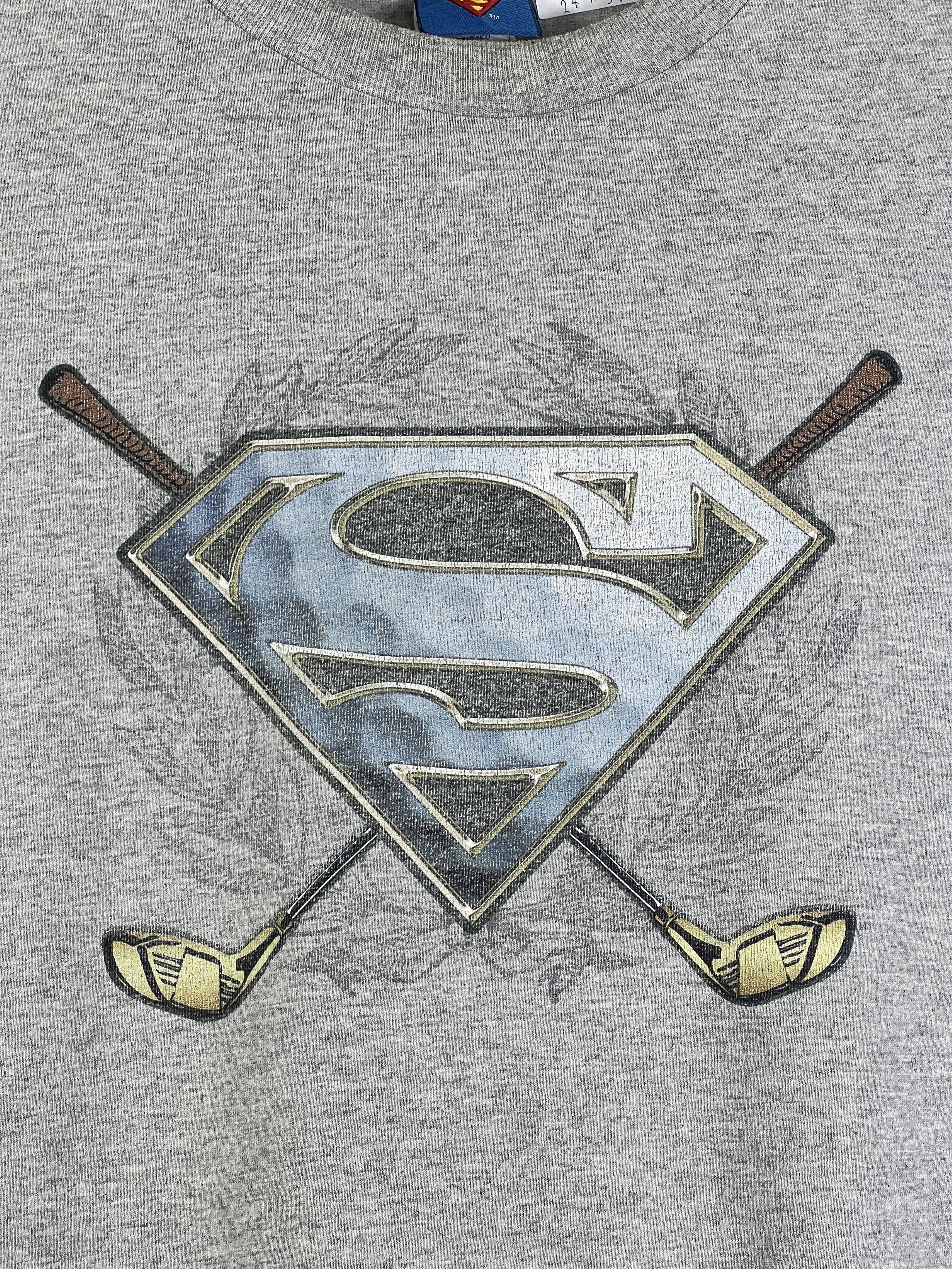 DC Comics No.5034 Vintage DC Comics Superman Golf Graphic Tee (XL) Size US XL / EU 56 / 4 - 2 Thumbnail