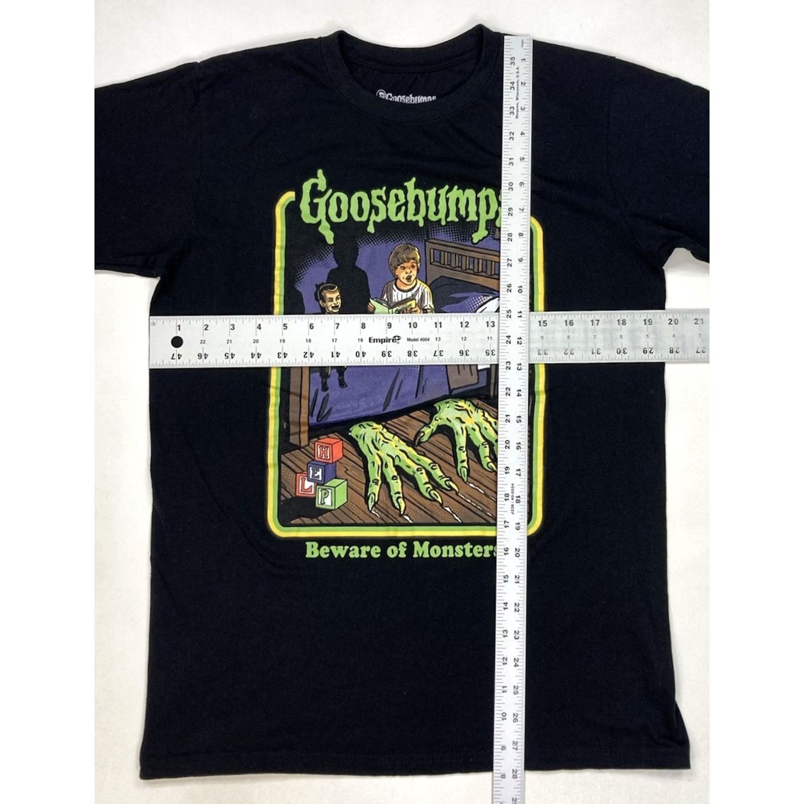 Vintage Goosebumps Graphic T-shirt Men Medium Black Short Sleeve Size US M / EU 48-50 / 2 - 5 Thumbnail