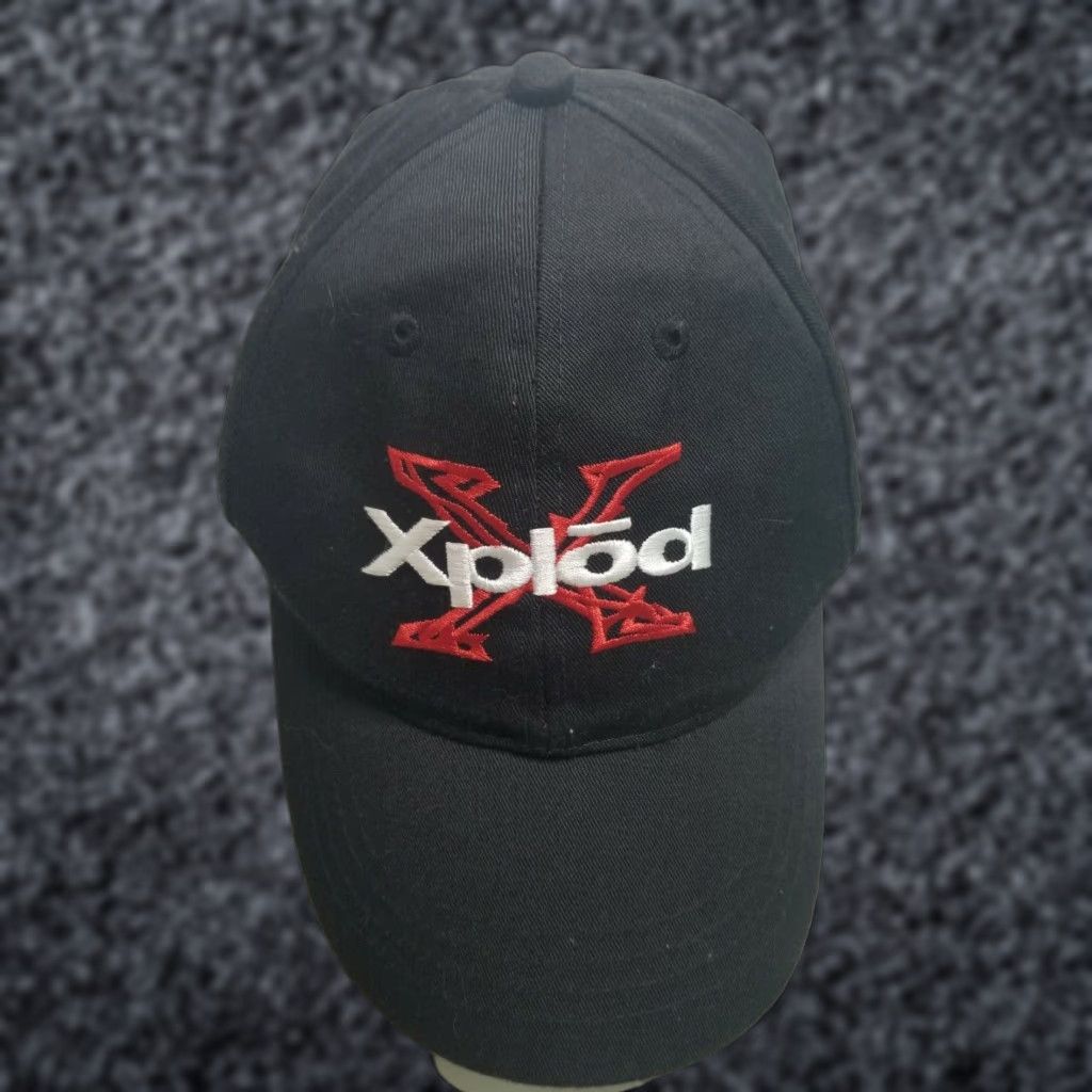 Sony VINTAGE XPLOD HAT Baseball Cap Black Adjustable Dad Cap Sony Stereo Subwoofer Retro XPLOD HAT Mens Cap Size ONE SIZE - 1 Thumbnail