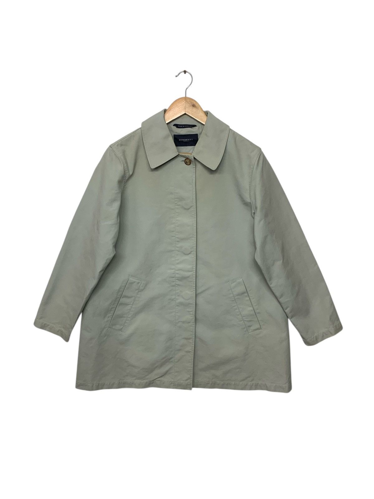 Burberry Rare Burberry Button Ups Long Jacket Size L / US 10 / IT 46 - 1 Thumbnail