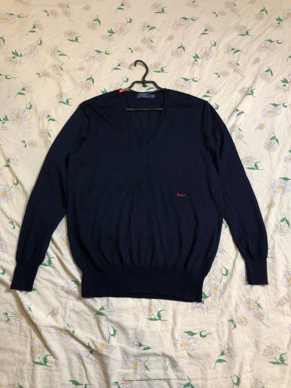 Polo Ralph Lauren Polo Ralph Lauren wool Blend V-neck Sweater Size US S / EU 44-46 / 1 - 1 Thumbnail