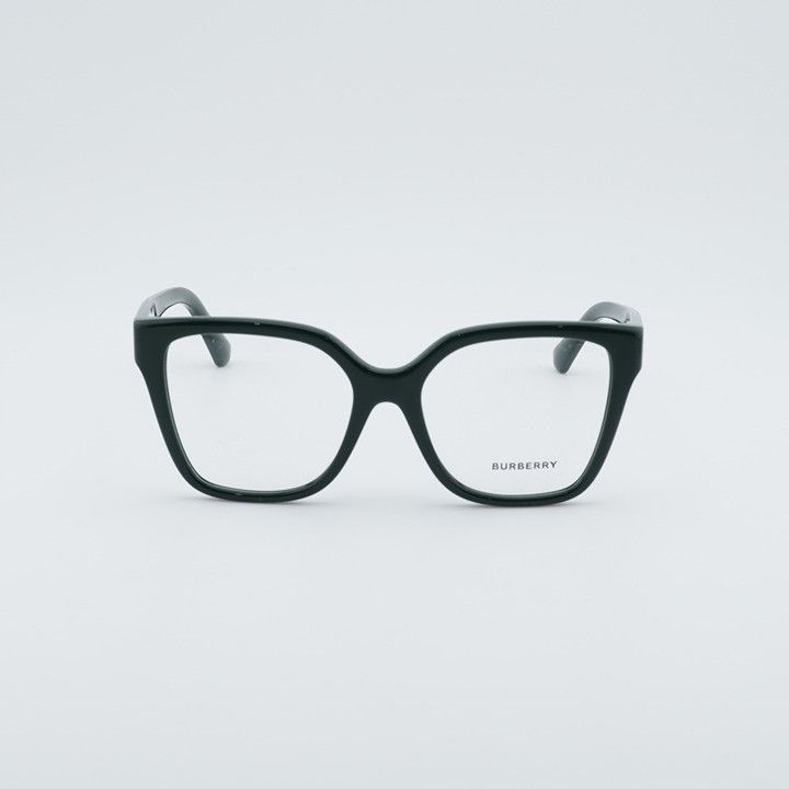 Burberry Burberry BE2443 4203 Eyeglasses Green 53mm Square Frame Size ONE SIZE - 2 Thumbnail