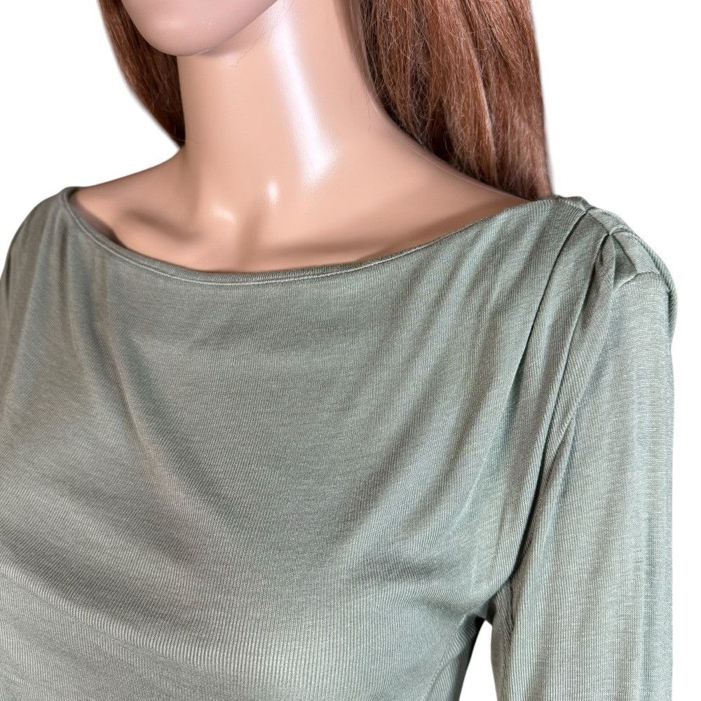Free People New Free People Intimately Night We Met Long Sleeve Olive T Size S / US 4 / IT 40 - 3 Thumbnail