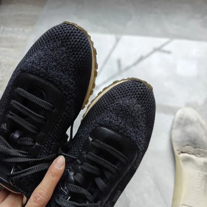 Louis Vuitton Louis Vuitton Black Lifestyle Sneakers -2508 Size US 7.5 / EU 40-41 - 5 Thumbnail