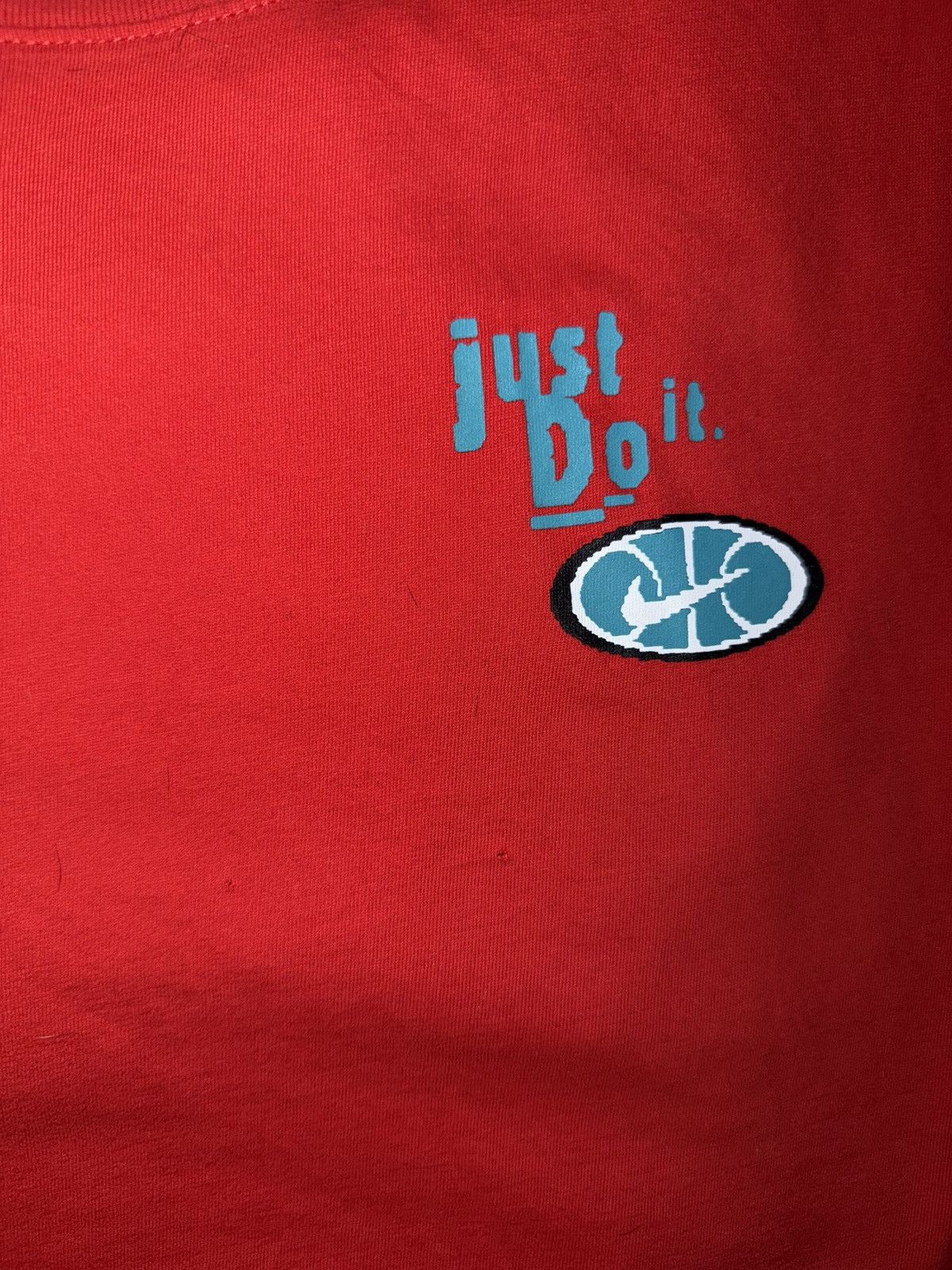 Nike The Nike tee sportswear just do it dri-fit shirt red large Size US L / EU 52-54 / 3 - 4 Thumbnail