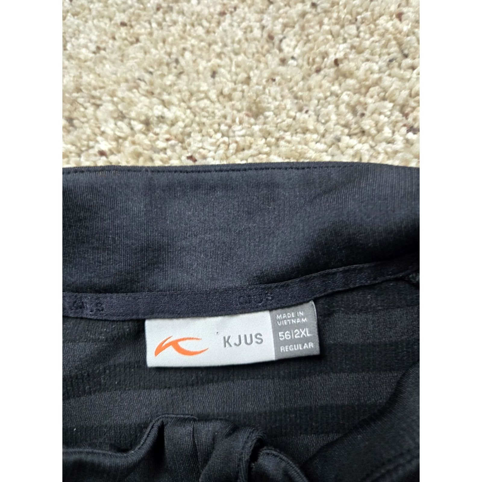 KJUS KJUS David Midlayer 1/2 Zip Pullover 2XL Mens Black Long Sleeve Stretch Pullover Size US XXL / EU 58 / 5 - 5 Thumbnail