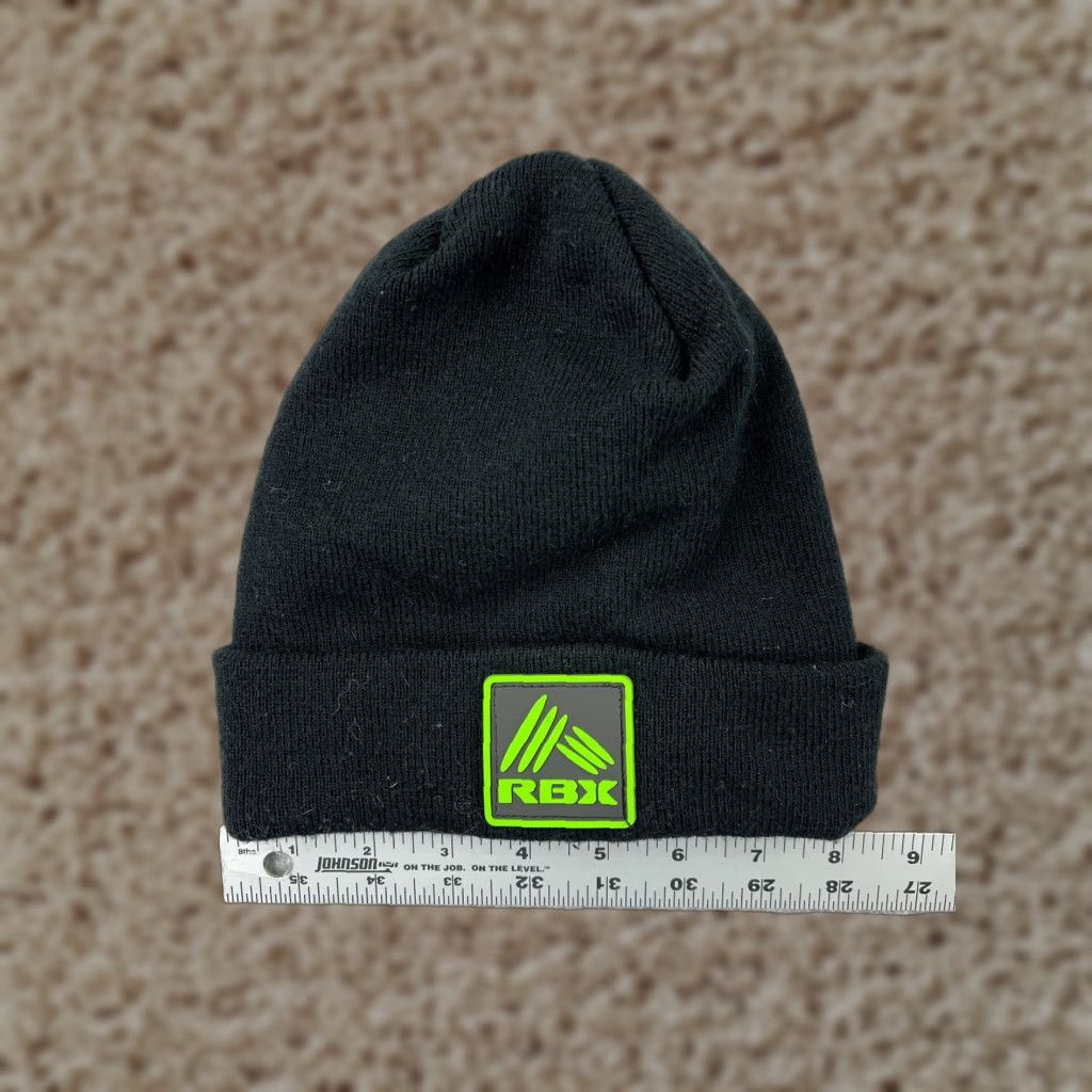 Vintage RBX Active Beanie Toque Womens One Size Gray Knit Acrylic Polyester Lined Ski Hat/Cap Men? Size ONE SIZE - 1 Thumbnail