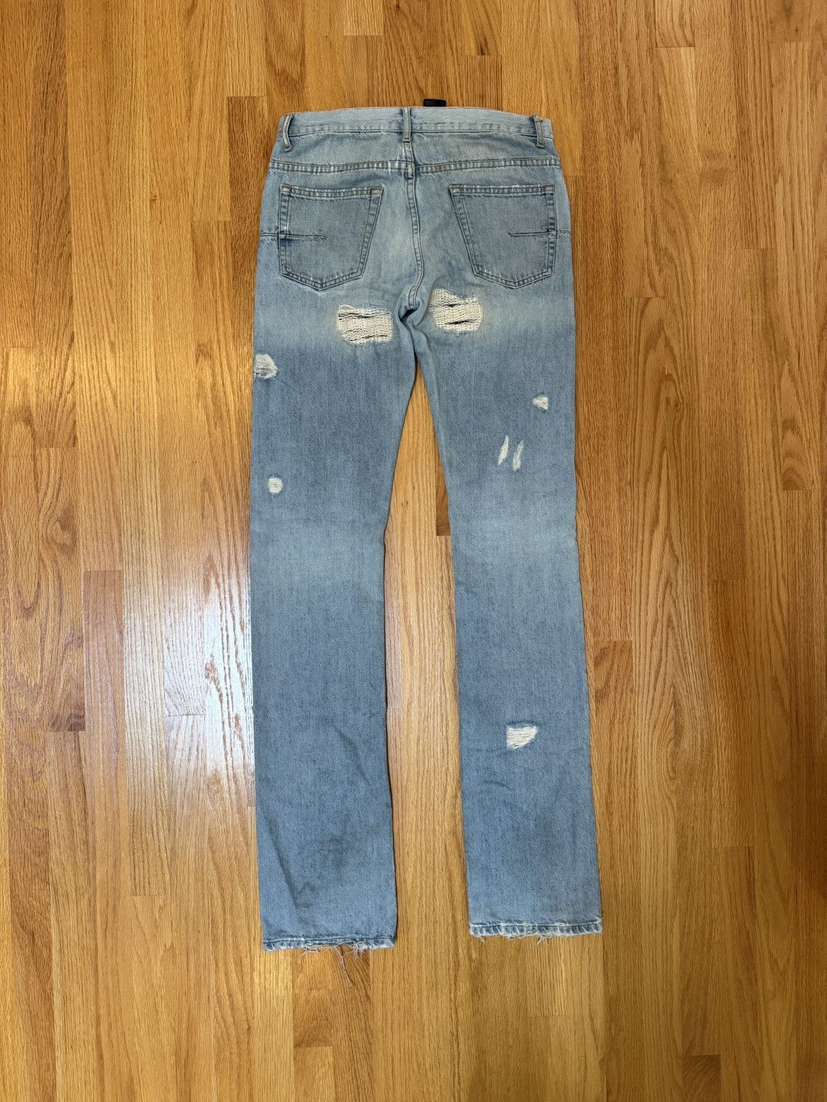 Dior SS06 Crash Denim Size US 28 / EU 44 - 4 Thumbnail