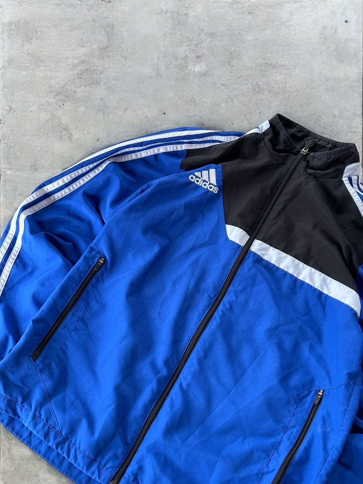 Adidas × Vintage Vintage Adidas Windbreaker Y2K 90’s Size US S / EU 44-46 / 1 - 4 Thumbnail