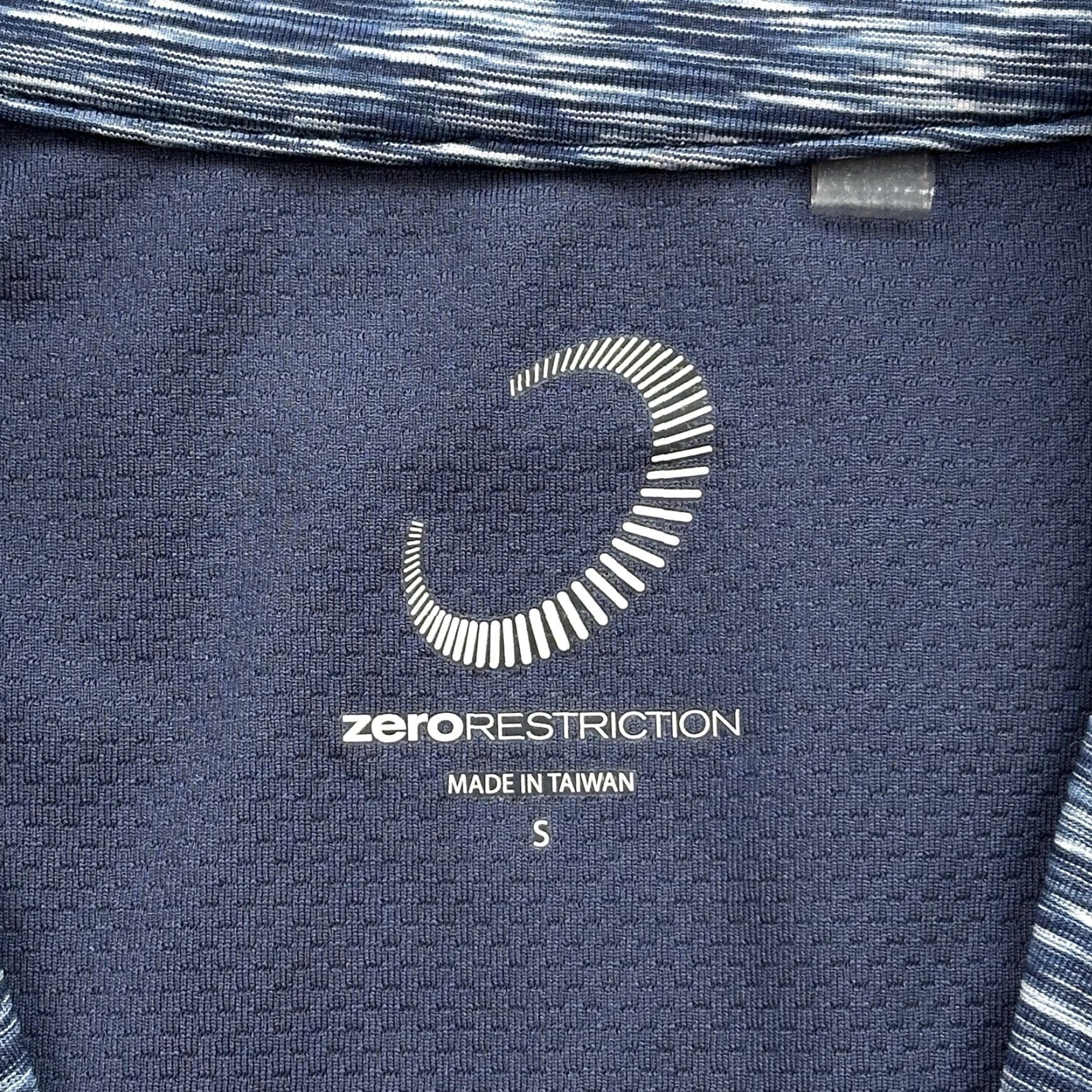 Vintage Zero Restriction Pullover Women's Small Blue Shae Mock 1/4 Zip Thumb Holes Golf Size S / US 4 / IT 40 - 6 Thumbnail