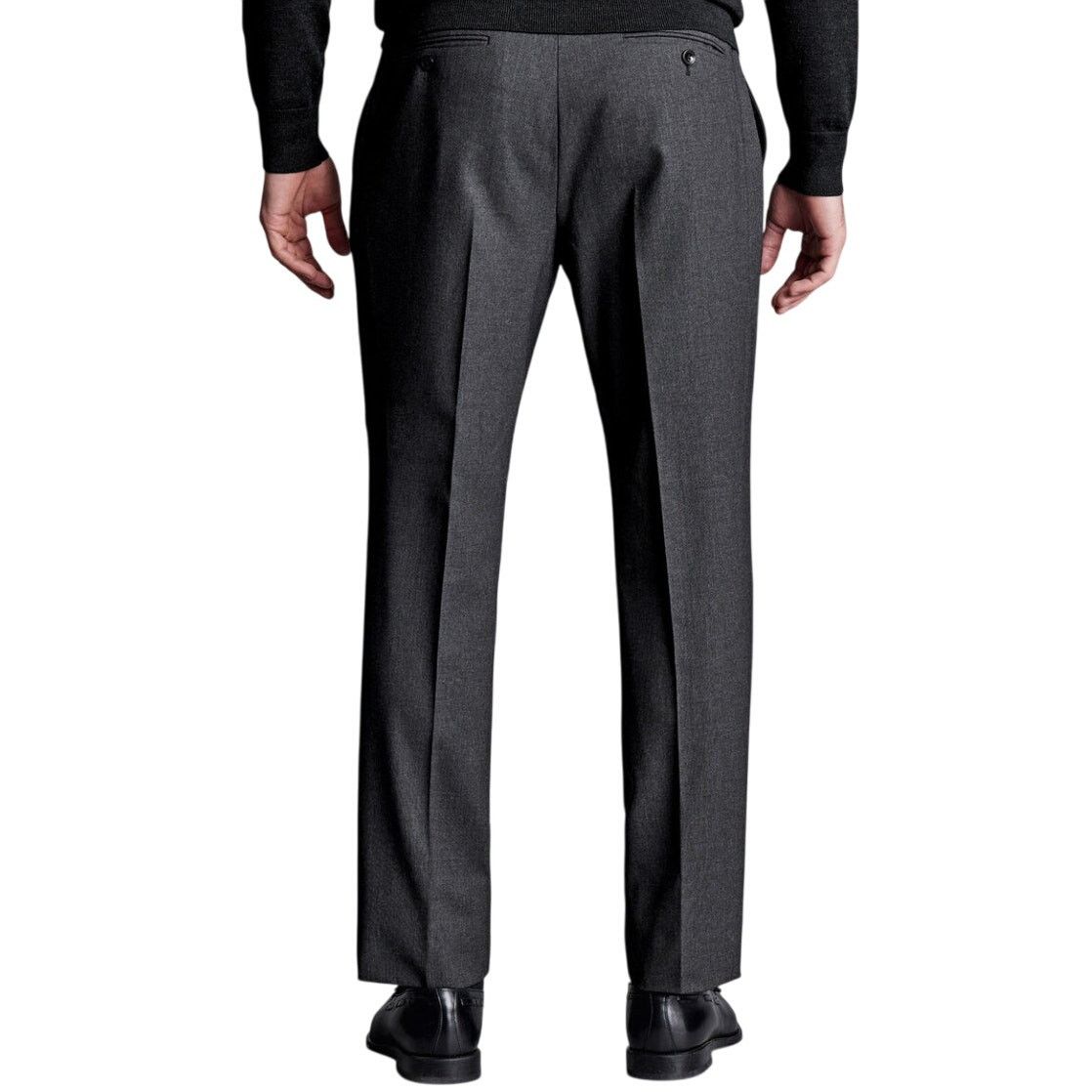 Charles Tyrwhitt Charles Tyrwhitt Natural Stretch Slim Fit Twill Suit Pants Size US 36 / EU 52 - 2 Thumbnail