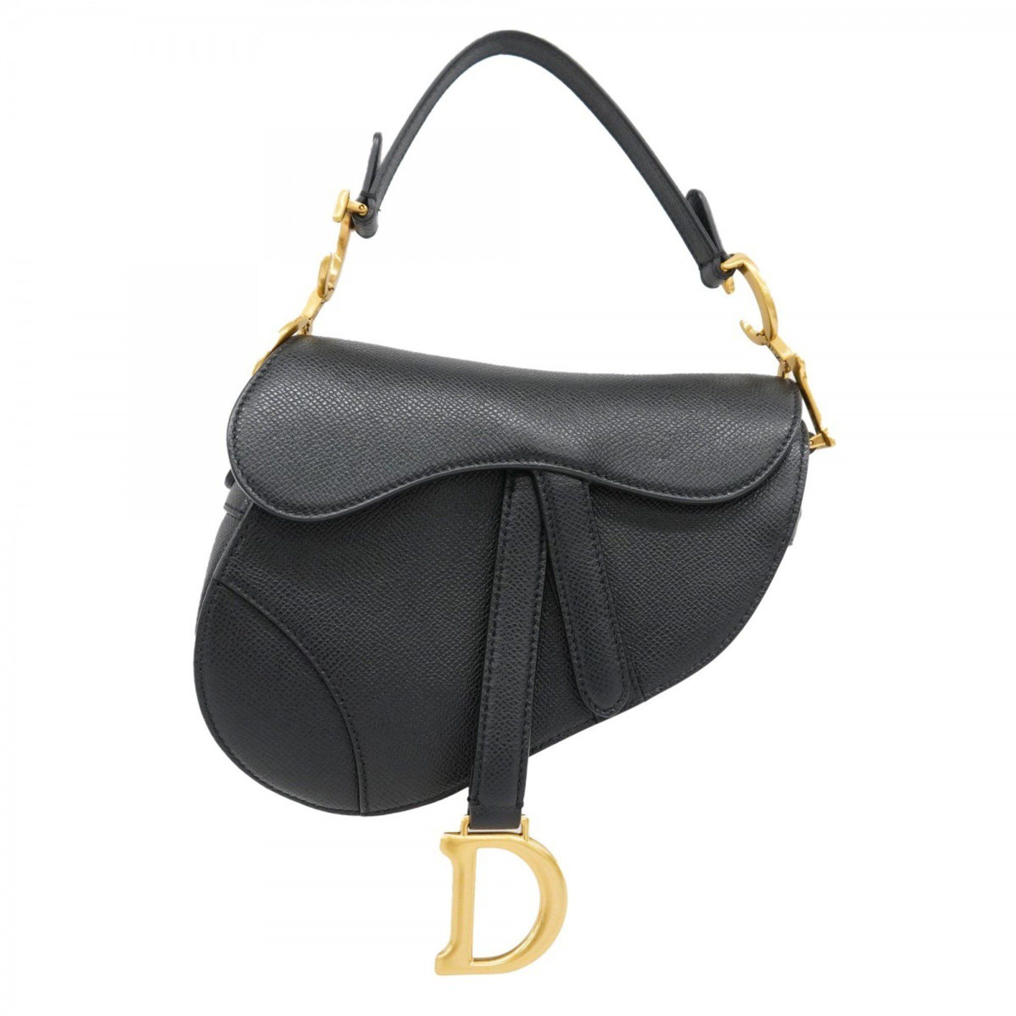 Dior Christian Dior Saddle Handbag Leather Size ONE SIZE - 1 Thumbnail