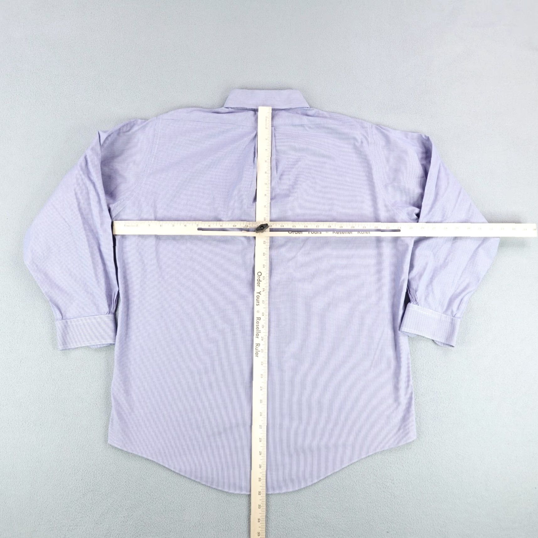 Brooks Brothers Brooks Brothers Shirt Men Large Blue White Houndstooth Button Up Traditional Fit Size US L / EU 52-54 / 3 - 6 Thumbnail