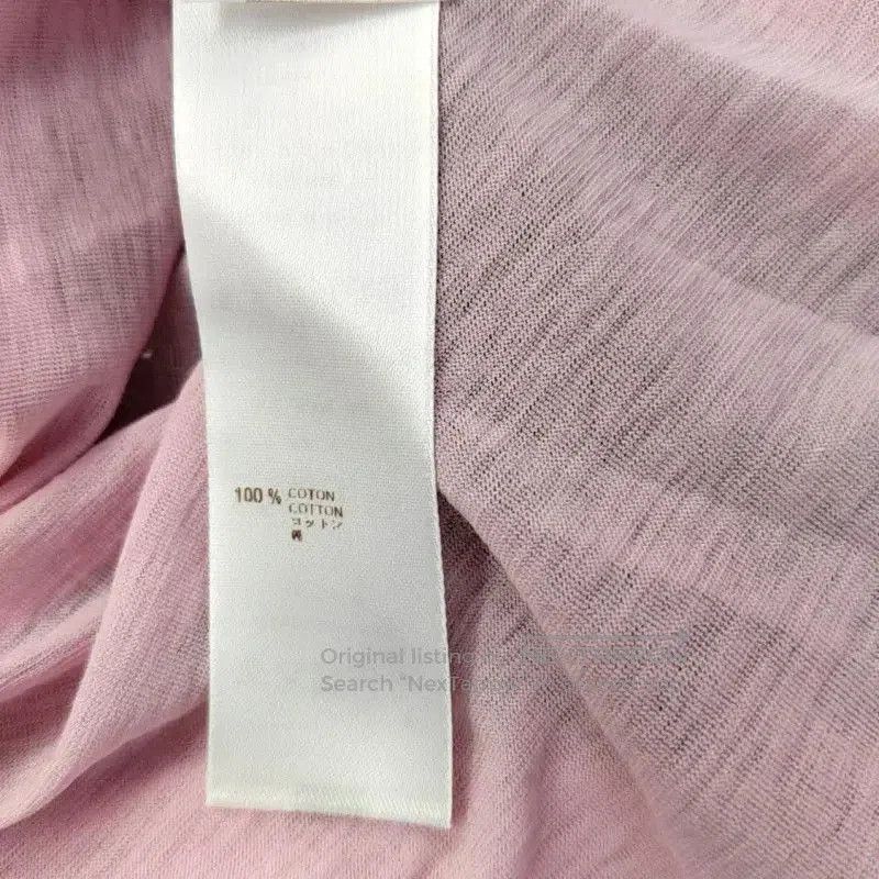 Louis Vuitton Louis Vuitton Pink Cotton Tank Top for Women . Size XS / US 0-2 / IT 36-38 - 3 Thumbnail