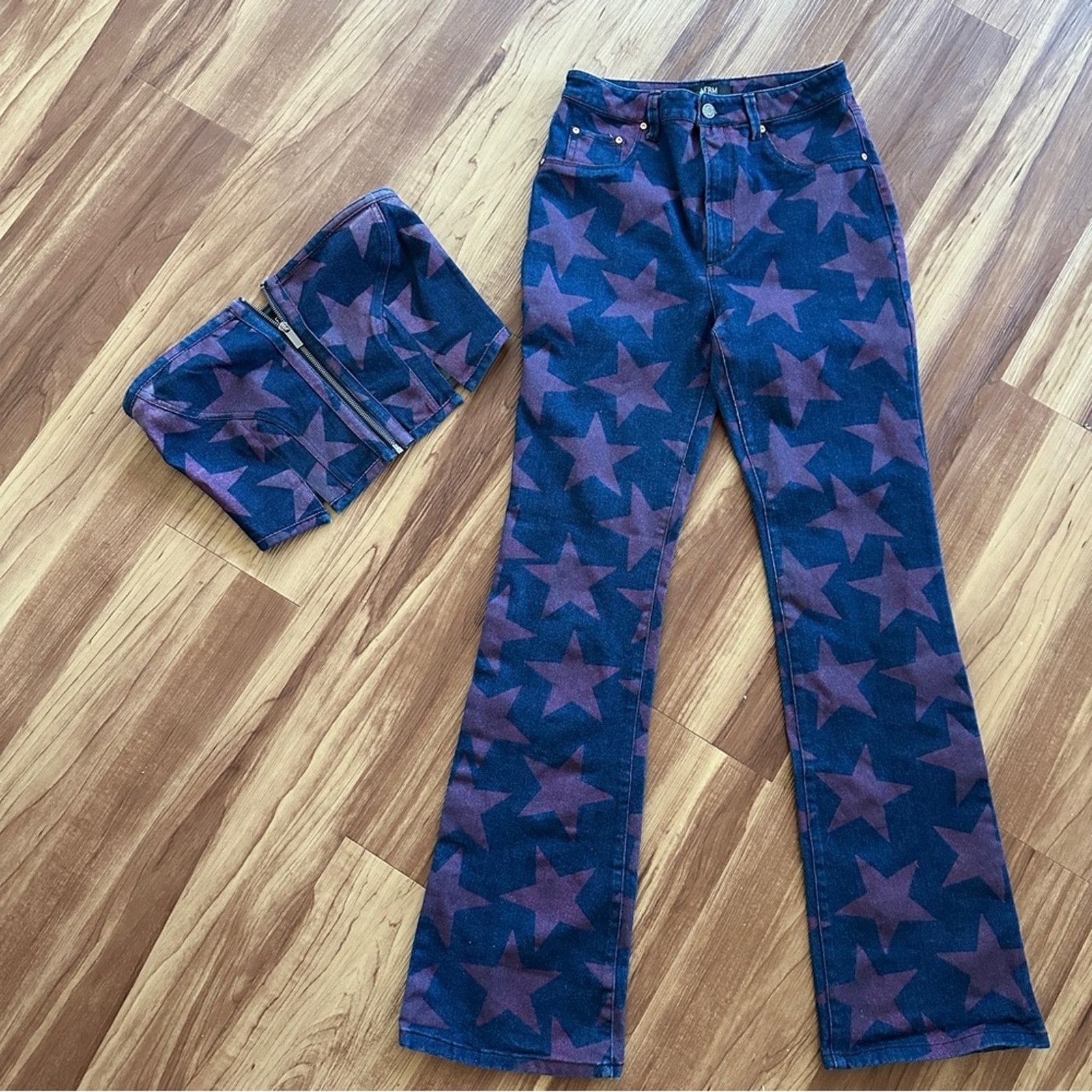 REVOLVE AFRM Braxton Cropped Bustier & Huxley Baby Boot Star SET Size M / US 6-8 / IT 42-44 - 5 Thumbnail