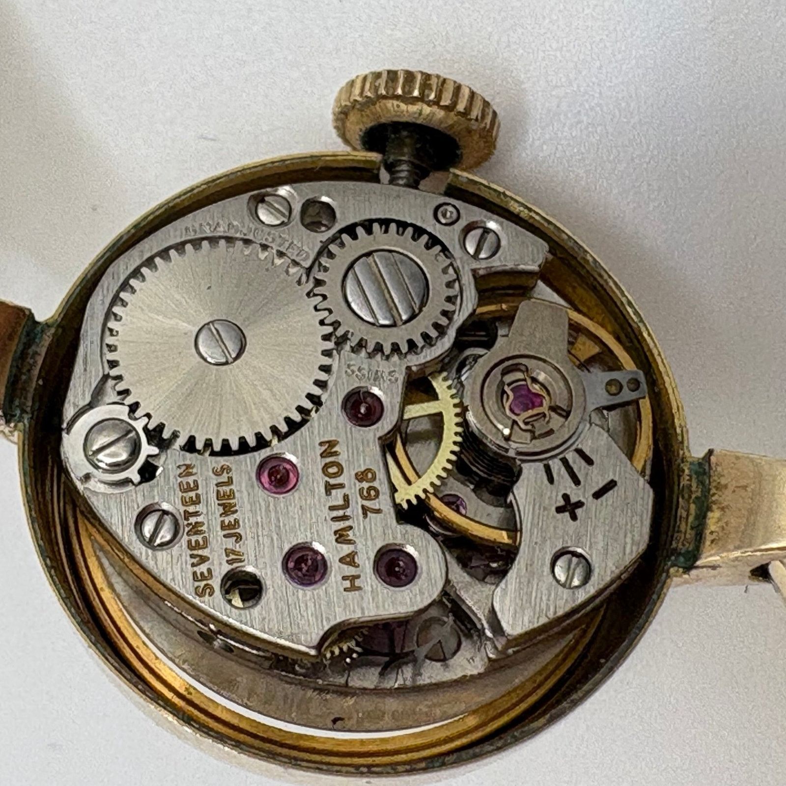 Hamilton Vintage Hamilton Ladies Cocktail Watch - 10KGF Parts/Repair Size ONE SIZE - 8 Thumbnail