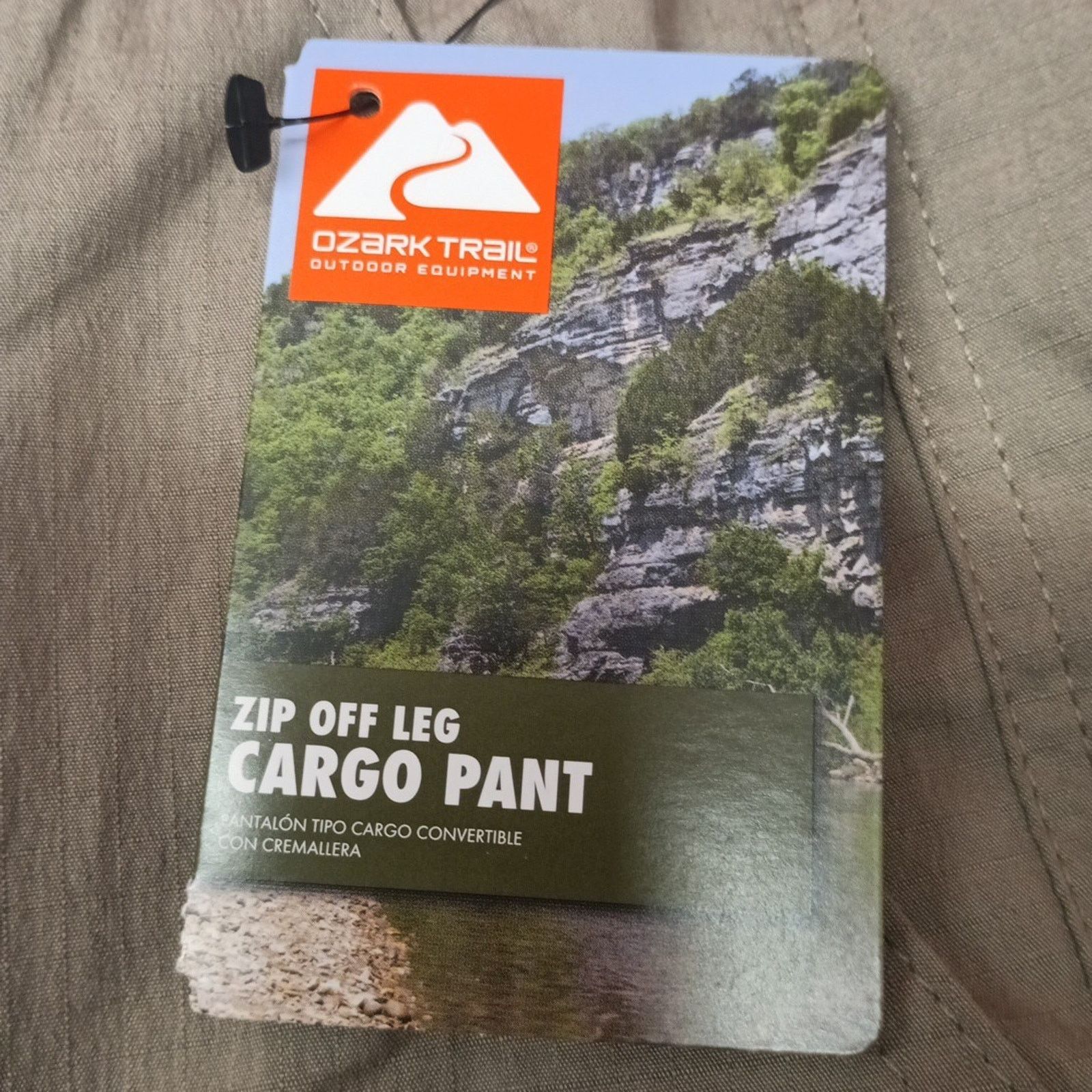 Other Ozark Trail Zip Off Convert Cargo Pants Men Size 36x30 Taupe Size US 36 / EU 52 - 2 Thumbnail