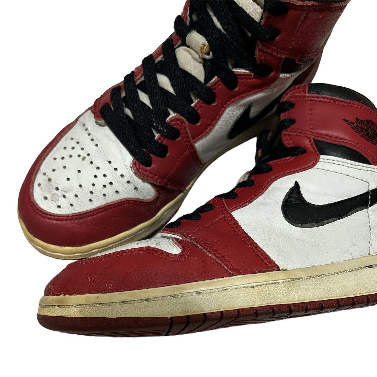 Jordan Brand Retro OG Nike Air Jordan 1 High Chicago 1994 Size US 7.5 / EU 40-41 - 13 Thumbnail
