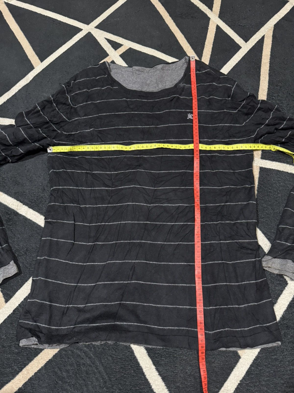Burberry Burberry Double Layer Reversible Long Sleeve Size US M / EU 48-50 / 2 - 4 Thumbnail