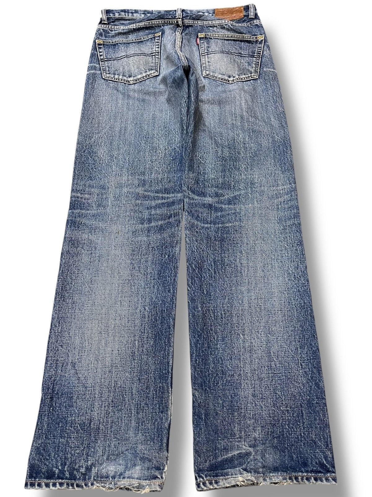 Nigo Vintage Japanese Cluct Selvedge Whiskers Denim Size US 32 / EU 48 - 8 Thumbnail