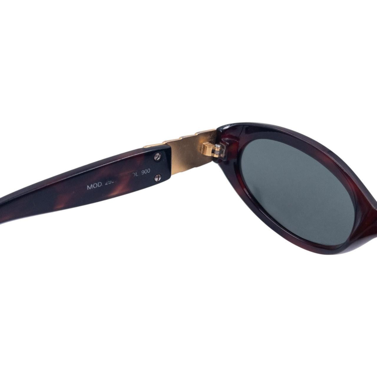 Versace Vintage Gianni Versace Tortoise Shell Sunglasses Size ONE SIZE - 6 Thumbnail