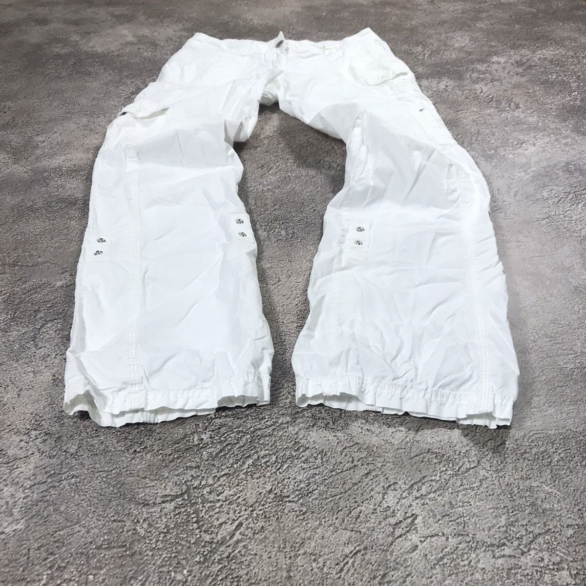 Vintage Vintage 90s Baggy Cargo Pants Parachute Flared Streetwear 36 Size 36" / US 14 / IT 50 - 1 Thumbnail