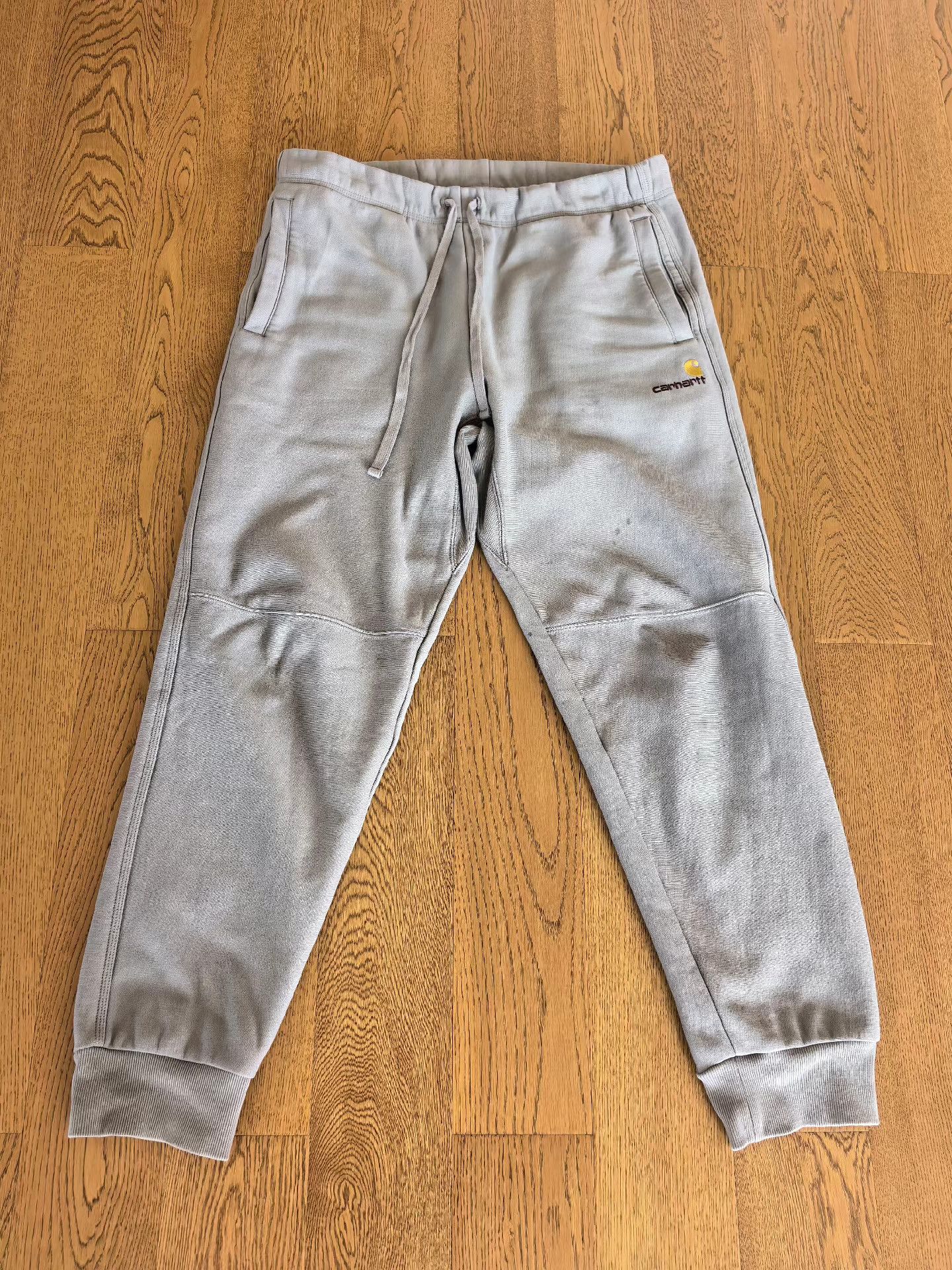 Carhartt Carhartt WIP Classic Logo Embroidered Sweatpants K17 Size US 35 - 1 Thumbnail