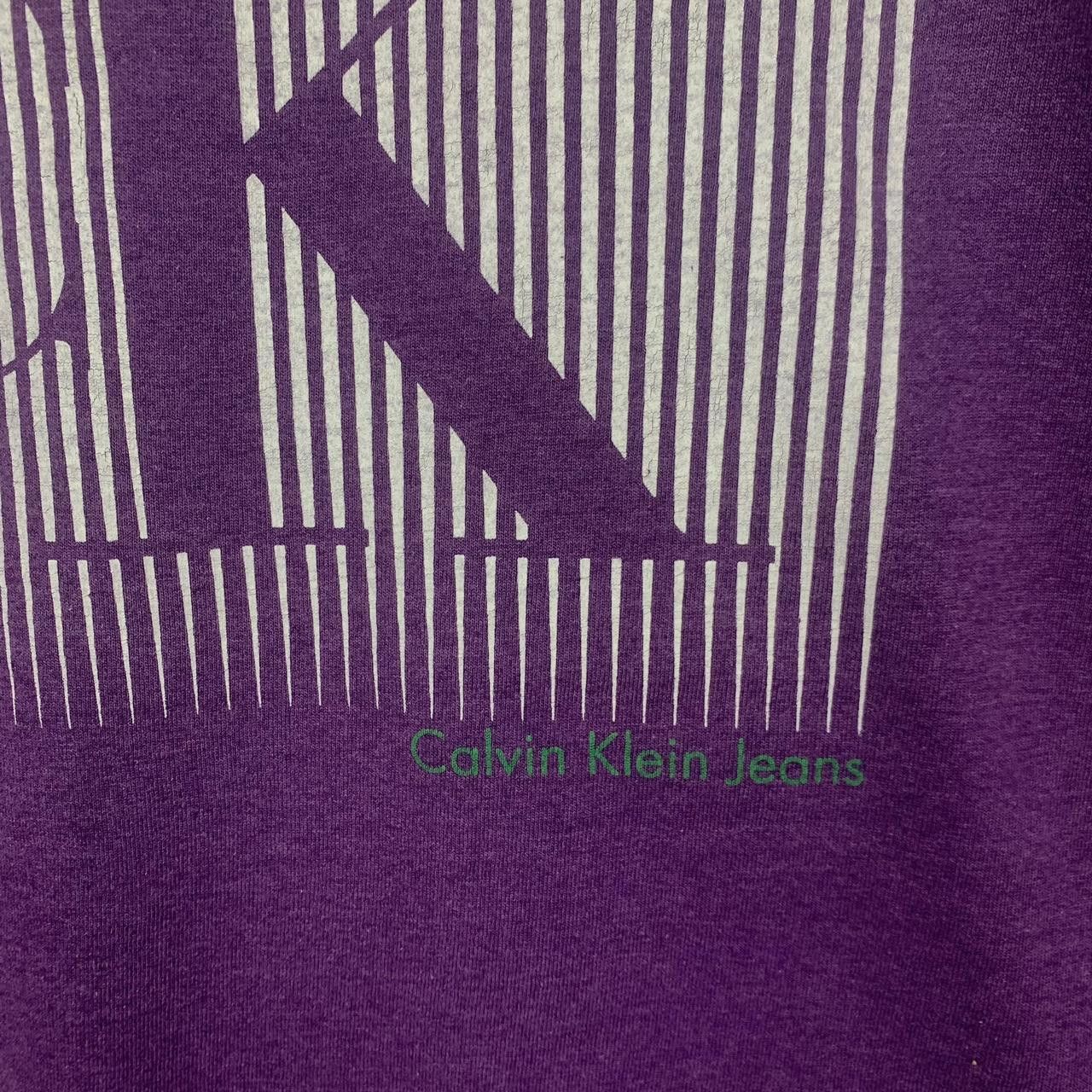 Vintage Vintage 90’ CALVIN KLEIN JEANS Collection CK Tee Size XL / US 12-14 / IT 48-50 - 6 Thumbnail